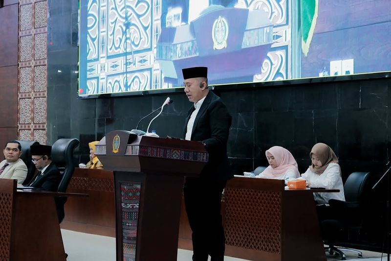 Reses laporan hasil reses ini menjadi salah satu bentuk pertanggungjawaban politik dan moral anggota DPRD kepada masyarakat - Foto 5