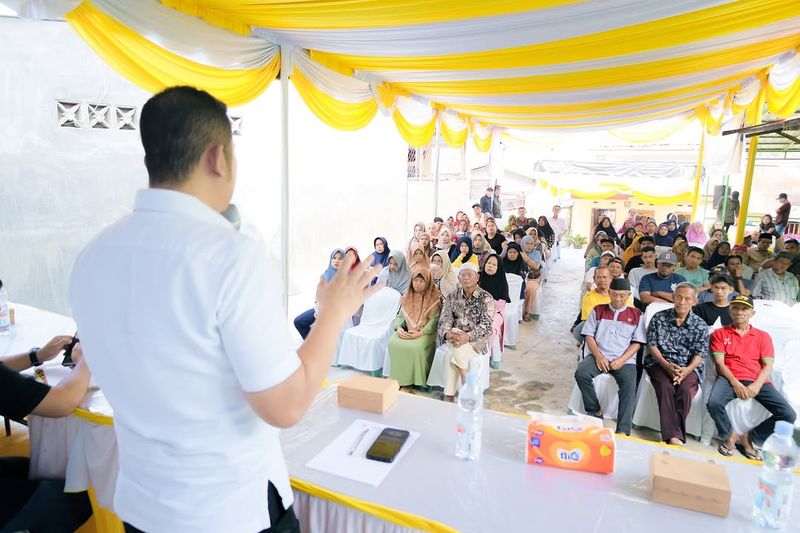 Reses Kelurahan Bantan - Foto 3