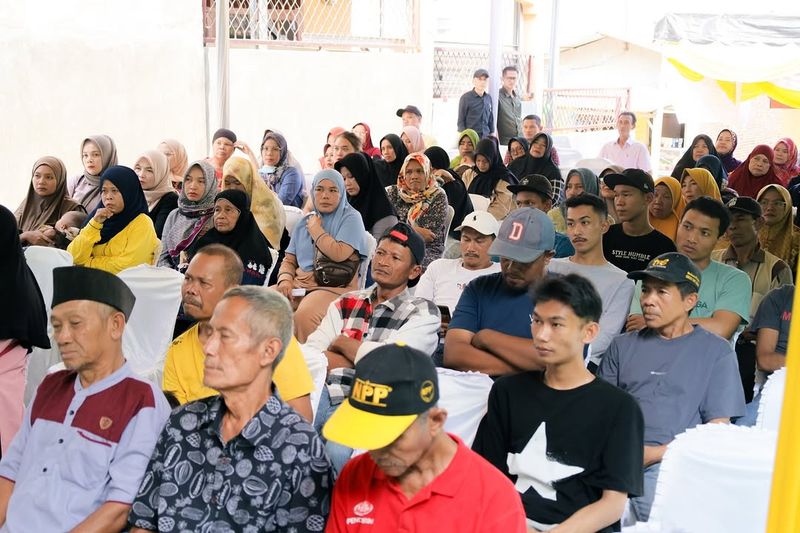 Reses Kelurahan Bantan - Foto 4