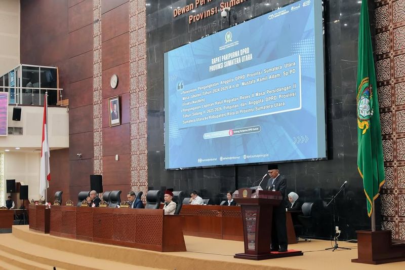 Reses Laporan Hasil Reses II Masa Persidangan II Tahun Sidang 2025–2026 pimpinan dan anggota Dewan Perwakilan Rakyat Daerah Provinsi Sumatera Utara kepada Pemerintah Kabupaten/Kota se-Provinsi Sumatera Utara - Foto 4