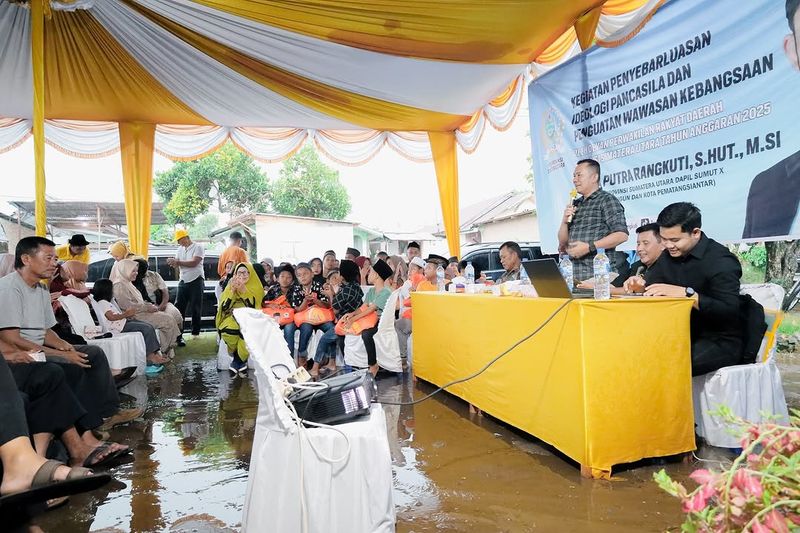 Sosialisasi Ideologi Pancasila dan Wawasan Kebangsaan di Nagori Silulu - Foto 4