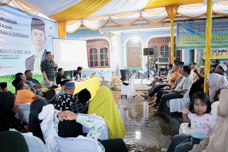 Sosialisasi Ideologi Pancasila dan Wawasan Kebangsaan di Nagori Silulu - Foto 5
