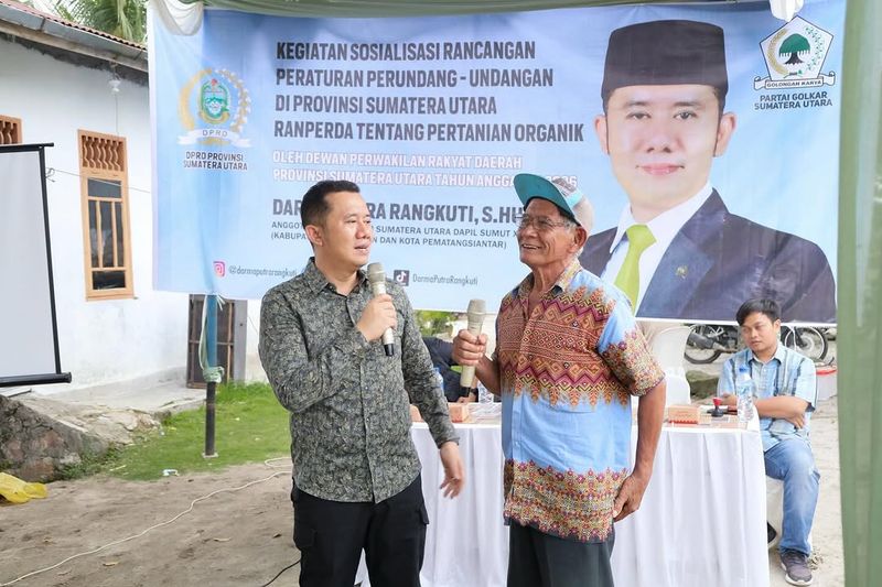 Sosialisasi Pertanian Organik di Nagori Balimbingan - Foto 6