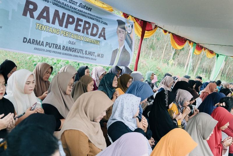 Sosialisasi Pertanian Organik di Nagori Dolok Merangir 1 - Foto 3