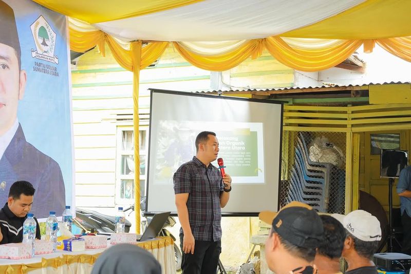 Sosialisasi Pertanian Organik di Nagori Serapuh - Foto 2