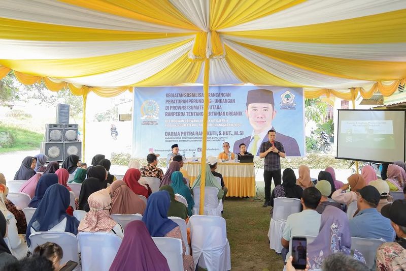Sosialisasi Pertanian Organik di Nagori Serapuh - Foto 4