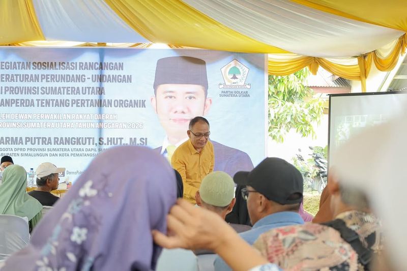 Sosialisasi Pertanian Organik di Nagori Serapuh - Foto 5