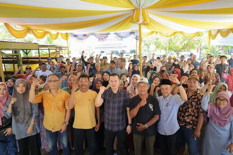 Sosialisasi Pertanian Organik di Nagori Serapuh - Foto 12